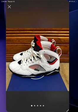 Air Jordan 7 Retro BCFC Paris Saint-Germain PSG Paname Sneakers CZ0789-105